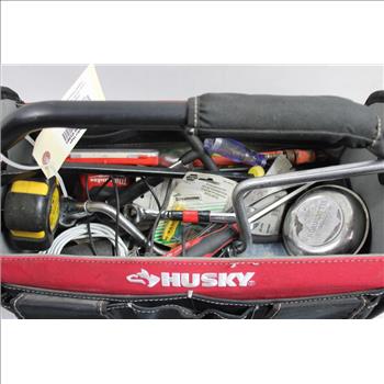 Husky Tool Tote Mixed Tool Lot