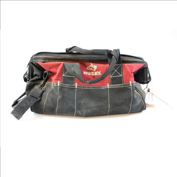 Husky Toolbag With Battery Packs, 5+ Pieces