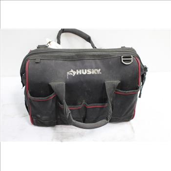 Husky Toolbox W/ Misc Tools And More