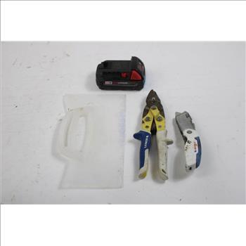 Husky Tote Tool Bag With Tools, 6+ Pieces