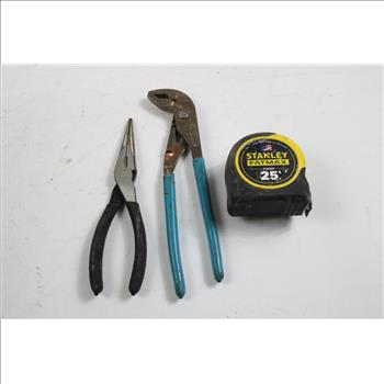 Husky Tote Tool Bag With Tools, 6+ Pieces