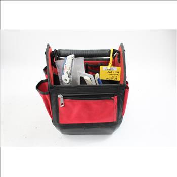 Husky Tote Tool Bag With Tools, 6+ Pieces