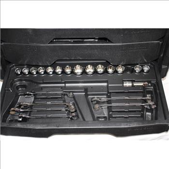 Husky Wrench And Socket Tool Box Set