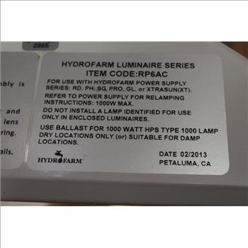 Hydro Farm Raptor 6 Grow Light