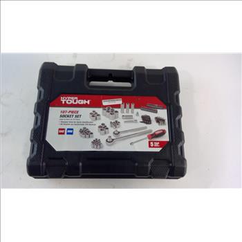 Hyper Tough 107 Piece Socket Set+-