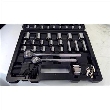 Hyper Tough 107pc Socket Set, Pressure Washer Spray Gun