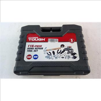 Hyper Tough 116 Piece Home Repair Tool Set