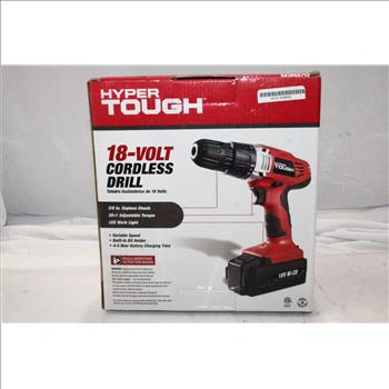 Hyper Tough 18V Cordless Drill