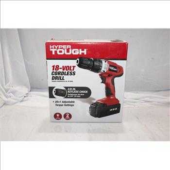 Hyper Tough 18V Cordless Drill