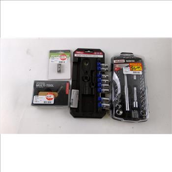 Hyper Tough 20 Piece 3/8 Inch Drive Ratchet & Socket Set And More 5+ Pieces
