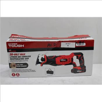 Hyper Tough 20v Cordless Reciprocating Saw