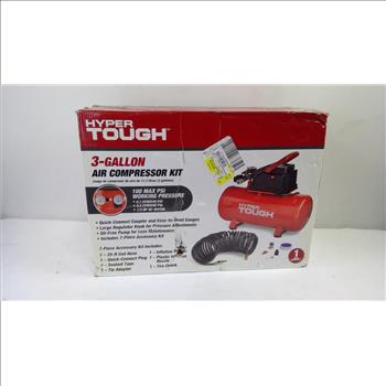 Hyper Tough 3 Gallon Air Compressor Kit