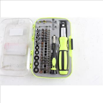 Hyper Tough 65-Piece Ratcheting Screwdriver Bit Set