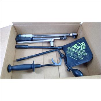 Hyper Tough, Ajax Tools Torque Wrenches, Inflatable Pry Bar, And More, 7 Pieces
