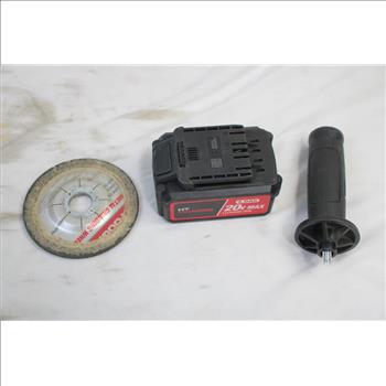 Hyper Tough Cordless Angle Grinder