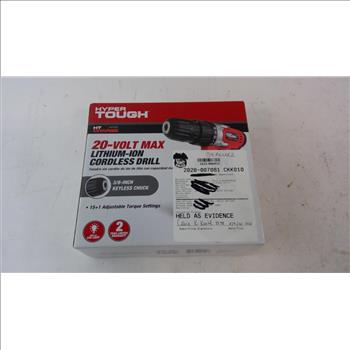 Hyper Tough Cordless Drill