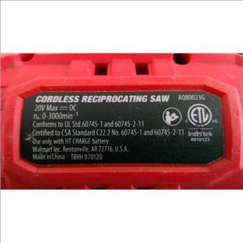 Hyper Tough Cordless Reciprocating Saw