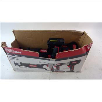 Hyper Tough Cordless Tools, 3 Pieces