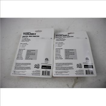 Hyper Tough Digital Multimeter, 2 Pieces, TD35235J