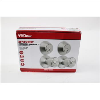 Hyper Tough Keyed Entry Door Knobs & Deadbolts