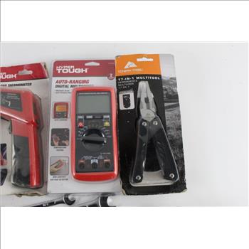Hyper Tough Multimeter And More, 7 Pieces