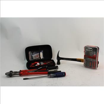 Hyper Tough Ratchet Screwdriver Set, Assorted Pliers, & More; 7+ Pieces