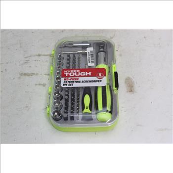 Hyper Tough Ratcheting Screwdriver Bit Set