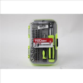 Hyper Tough Ratcheting Screwdriver Bit Set