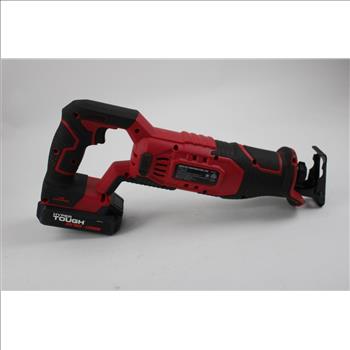Hyper Tough Reciprocating Saw, Battery W Charger