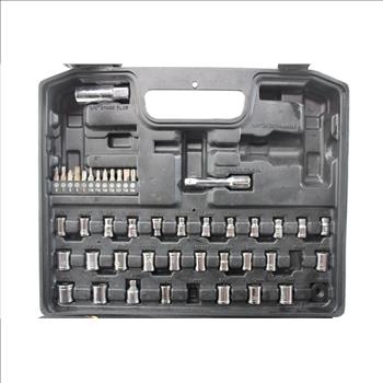 Hyper Tough Socket Set With Ratchet Handle