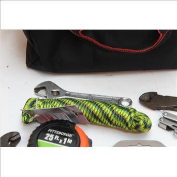 Hyper Tough Tool Bag With Assorted Tools 10+ Pieces