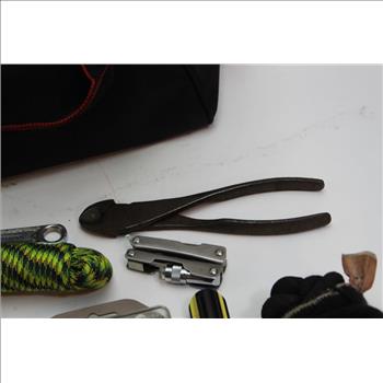 Hyper Tough Tool Bag With Assorted Tools 10+ Pieces