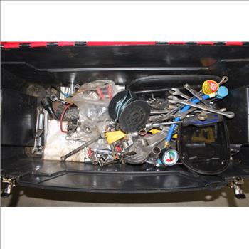 Hyper Tough Tool Box With Wrenches, Screwdriver Bits And More