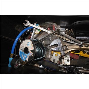 Hyper Tough Tool Box With Wrenches, Screwdriver Bits And More