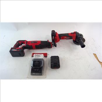 Hypertough Angle Grinder And Reciprocating Saw
