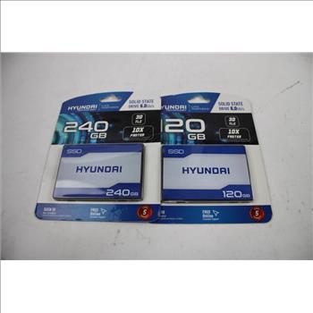 Hyundai Technology 120 GB & 240 GB Solid State Drive 2 Pieces