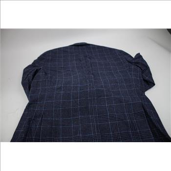 Ibiza Azure Blazer  Size 42R, Wool, Laine, Cotton