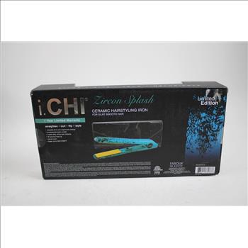 I.Chi Zircon Splash Ceramic Hairstyling Iron With Thermal Clutch, Limited Edition