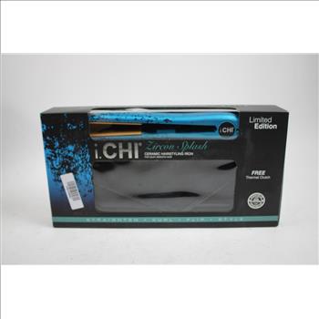 I.Chi Zircon Splash Ceramic Hairstyling Iron With Thermal Clutch, Limited Edition