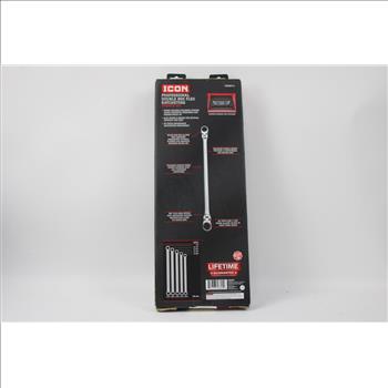 Icon Professional Doubhle Box Flex Ratcheting Wrench Set