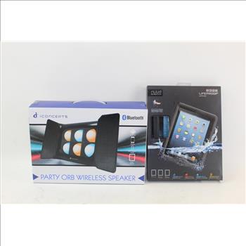 Iconcepts Party Orb Wireless Speakers , Lifeproof Case 2 Pieces