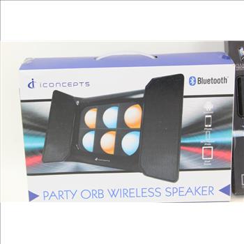 Iconcepts Party Orb Wireless Speakers , Lifeproof Case 2 Pieces