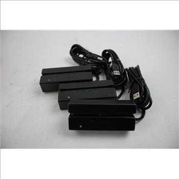 ID Innovations MagStripe Readers, 3 Pieces With CardKleen Card Cleaner