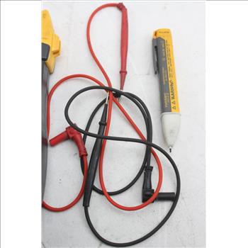Ideal 61-702 HI-V Warning Clean Power Indicator & Fluke VolAlert 1AC-A II Volt Detector; 2 Pieces