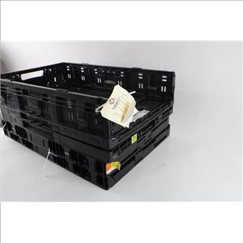 IFCO Collapsible Slim Crates, Set Of 4