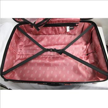 Ifly Pink Hard Plastic Suitcase