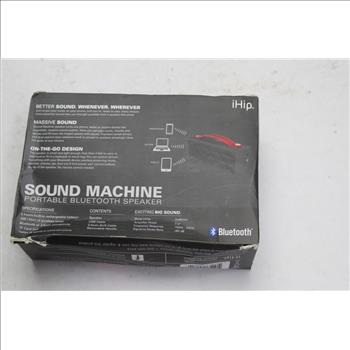 Ihip Sound Machine Portable Bluetooth Speaker