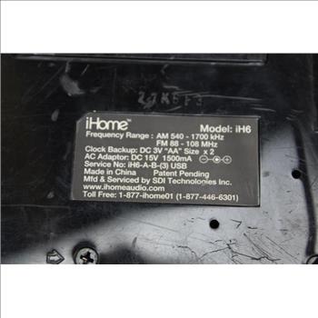 Ihome Charging Dock And Speakers IH6