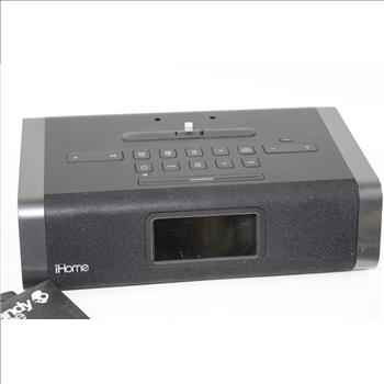 Ihome Dual Charging Stereo Fm Clock Radio,Skullcandy Headphones,And Modilespec