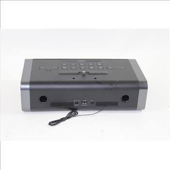 Ihome Dual Charging Stereo Fm Clock Radio,Skullcandy Headphones,And Modilespec